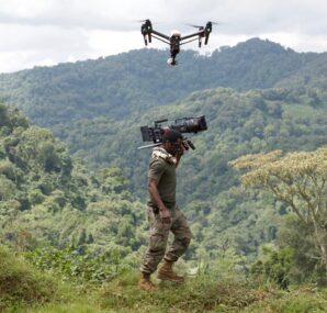 Vianet recording a lion