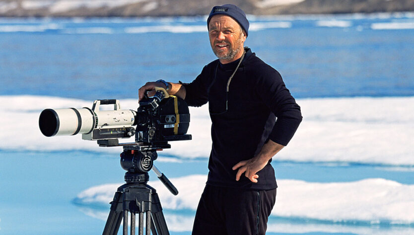Doug Allan films in the Arctic