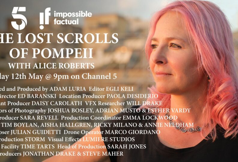 The Lost Scrolls of Pompeii: New Revelation airs this Sunday