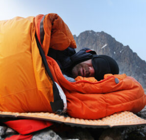 Steve Backshall holding a baby Alligator