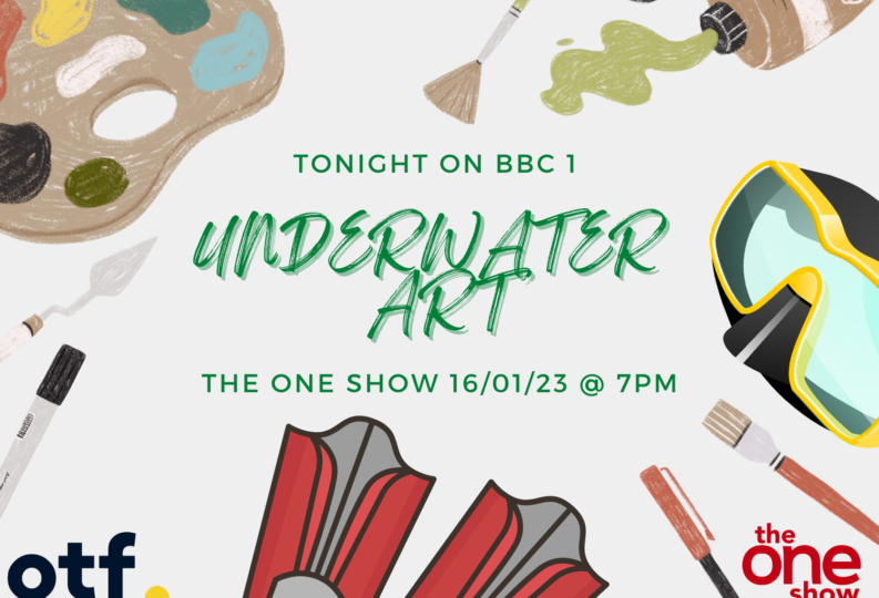 Miranda Krestovnikoff’s Underwater Art on The One Show – 16.01.23